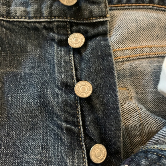 Sold! 7 FOR ALL MANKIND RELAXED BUTTON FLY JEANS - Picture 5 of 8